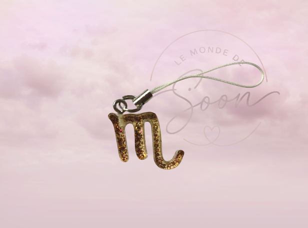 Signe Transparent pailleté