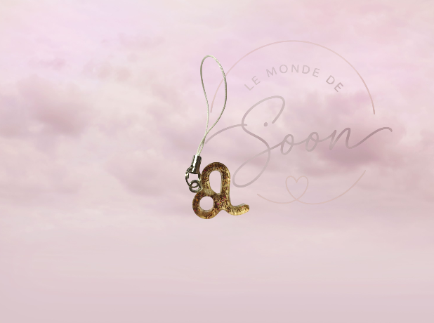 Signe Transparent pailleté