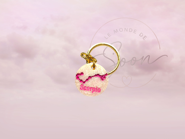 Fond Blanc, Ecriture Rose