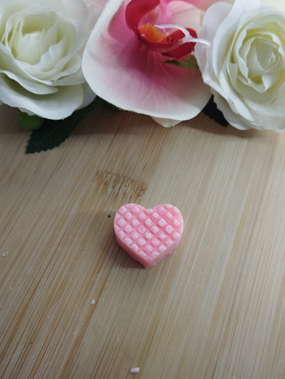 Mini coeur gaufre