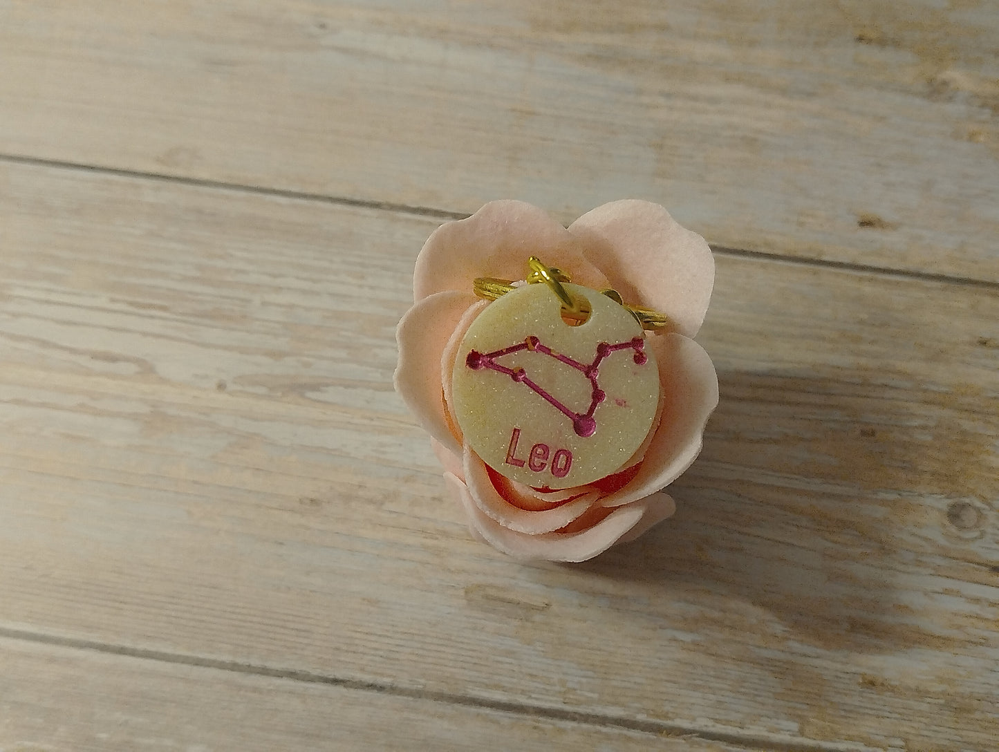 Fond Blanc, Ecriture Rose