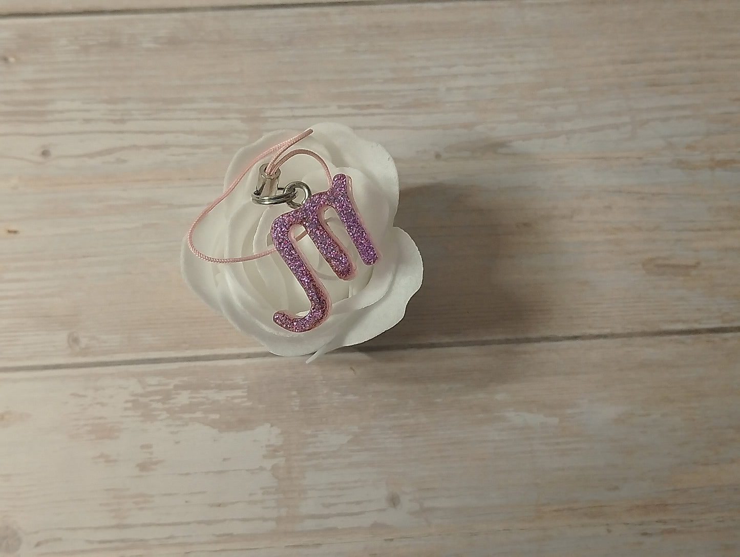 Signe Violet pailleté